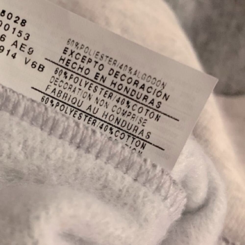 Champion Oxford Fleece pullover sweatshirt grey plus size 4X logo classic - Picture 6 of 13